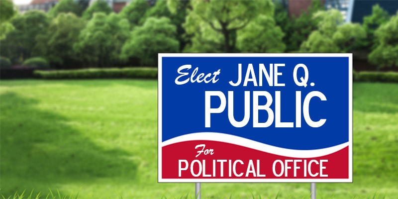 election sign