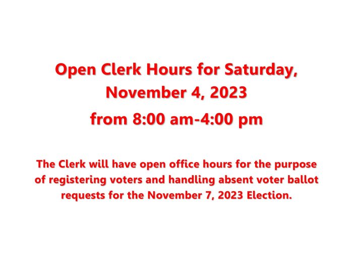 Open Clerk Hours for election Nov 4 2023_Page_1 Open Clerk Hours for election Nov 4 2023_Page_1